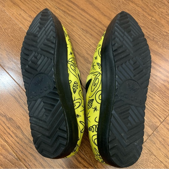 adidas JS Slip-On Green/Orange-Black [Jeremy Scott, adidas, collab] - Picture 4 of 5